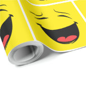 GELB GESCHENKPAPIER (Rolleneckpunkt)