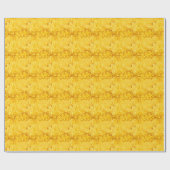 Gelb Geschenkpapier (Flach)
