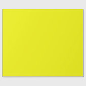 Gelb Geschenkpapier (Flach)