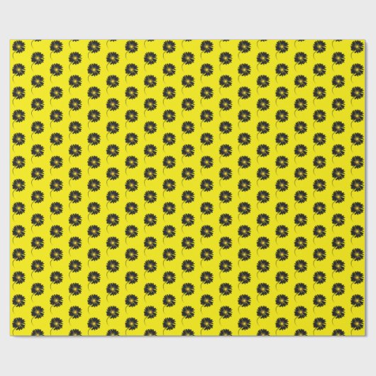 Gelb Geschenkpapier (Flach)