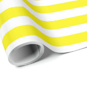 Gelb gestreift geschenkpapier (Rolleneckpunkt)