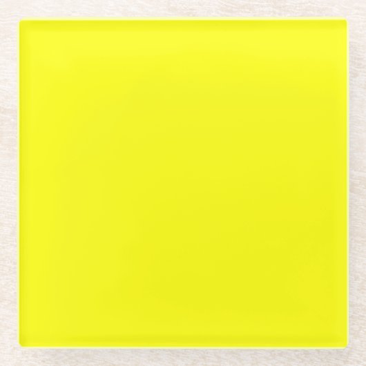gelb glasuntersetzer (Vorderseite)