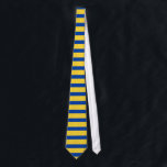 Gelb-Gold und Royal Blue Horizontal gestreift Krawatte<br><div class="desc">Schau gut in dieser gelben und blauen Krawatte mit horizontalen Streifen.</div>