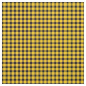 Gelb/Goldbüffel Lumberjack Kariert Stoff (Muster)