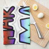 Gelb goldgelb Brasilien Hakuna Matata Kunstdrucken Geschirrtuch (Viertel Falte)