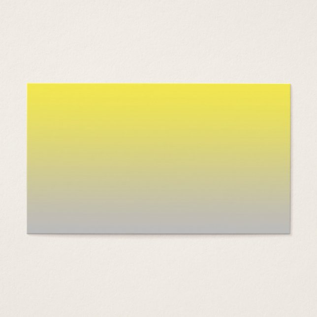 Gelb & Grau Ombre (Vorderseite)