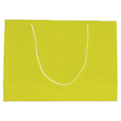 Gelb Große Geschenktüte (Rückseite)