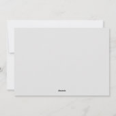 Gelb & Grün Einfaches Happy Geburtstagsflat Feiertagskarte (Rückseite)