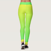 Gelb/Grün Leggings (Rückseite)