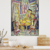 Gelb, grün, mellow poster (Küche)