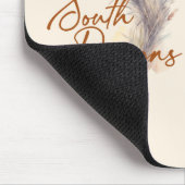 Gelb grün, Minimalistisch Mousepad (Ecke)