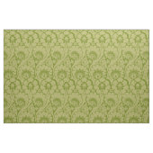 Gelb-Grün Renaissance-Blumen Stoff (Yard (91,4 cm))