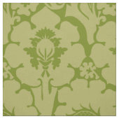 Gelb-Grün Renaissance-Blumen Stoff (Muster)