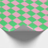 Gelb grün und rosa geschenkpapier (Ecke)