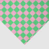 Gelb grün und rosa seidenpapier (Ausschnitt)