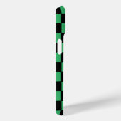 Gelb grün und schwarz Case-Mate iPhone hülle (Rückseite / Rechts)