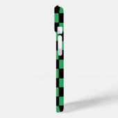 Gelb grün und schwarz Case-Mate iPhone hülle (Rückseite / Links)