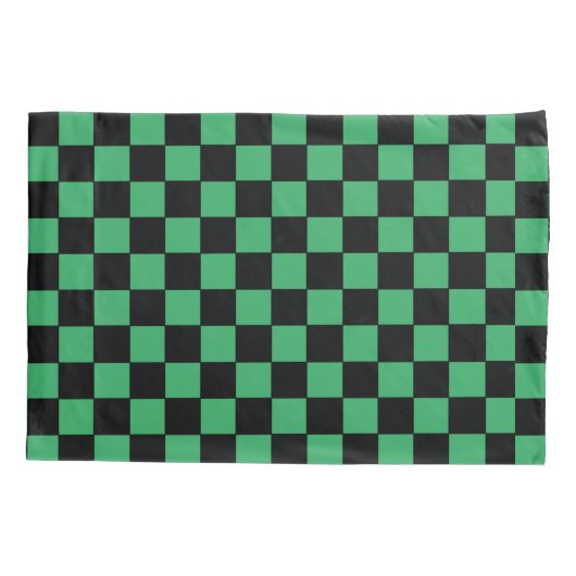 Gelb grün und schwarz kissenbezug (Rückseite)