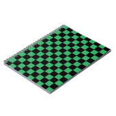 Gelb grün und schwarz notizblock (Linke Seite)