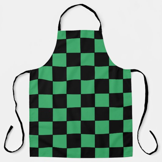 Gelb grün und schwarz schürze (Vorderseite)