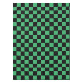 Gelb grün und schwarz tischdecke (Vorderseite)
