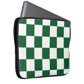 Gelb grün und weiß laptopschutzhülle (Vorne Rechts)