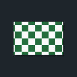 Gelb grün und weiß leinwanddruck<br><div class="desc">Cooles, schlichtes grün-weiß kariertes Muster besteht aus Reihen abwechselnd weißer und grüner Quadrate. Fühlen Sie sich frei, um das Produkt zu Ihrem eigenen machen. Digitales 9000 x 6000 Pixel Bild. Copyright ©2013 Claire E. Skinner, Alle Rechte vorbehalten. Um dieses Design auf anderen Artikeln zu sehen, klicken Sie auf den Link...</div>