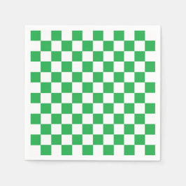 Gelb grün und weiß serviette