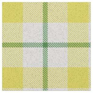 Gelb grün und weiß tartan kariert rustikal ländlic stoff