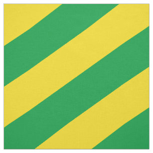Gelb-grünes Streifen Stoff