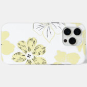 Gelb Handyhülle mit Blumen Case-Mate iPhone Hülle (Rückseite (Horizontal))
