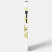 Gelb Handyhülle mit Blumen Case-Mate iPhone Hülle (Rückseite / Links)