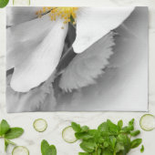 gelb in Grautönen Geschirrtuch (Gefaltet)