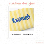 Gelb + Junggeselinnen-Abschied an der grünen Küste Strandtuch