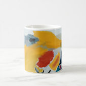 Gelb Kandinsky 7 Kaffeetasse (Mittel)