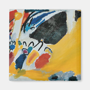 Gelb Kandinsky Magnet