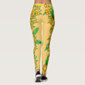Gelb karamellisiert leggings (Rückseite)