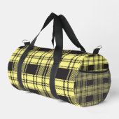 Gelb kariert duffle bag (Rechte Ecke)