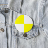 Gelb kariertes Muster Button (Beispiel)