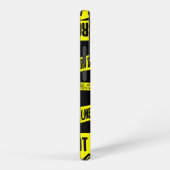 Gelb keine Bandgefährdungsgebiete mit grenzübersch Samsung Galaxy Hülle (Rechte Seite)