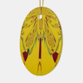 gelb keramik ornament (Links)