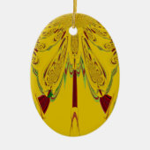 gelb keramik ornament (Vorne)