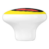 GELB KERAMIKKNAUF (Seitenansicht)