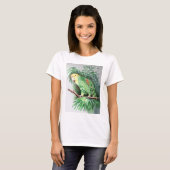 Gelb-Köpfiger Amazonas-Papagei T-Shirt (Vorne ganz)