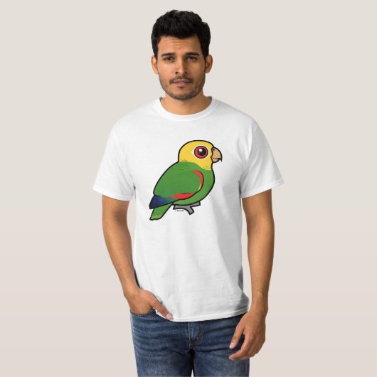 Gelb-köpfiger Amazonas T-Shirt (Vorne ganz)