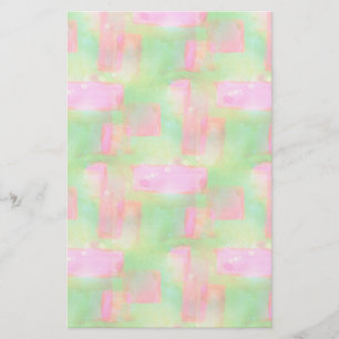 Gelb lackiertes Sonnenlicht, rosa Briefpapier