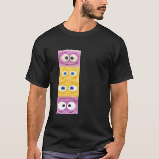 GELB-LAVENDEL CARTOON FÜR T-SHIRTS