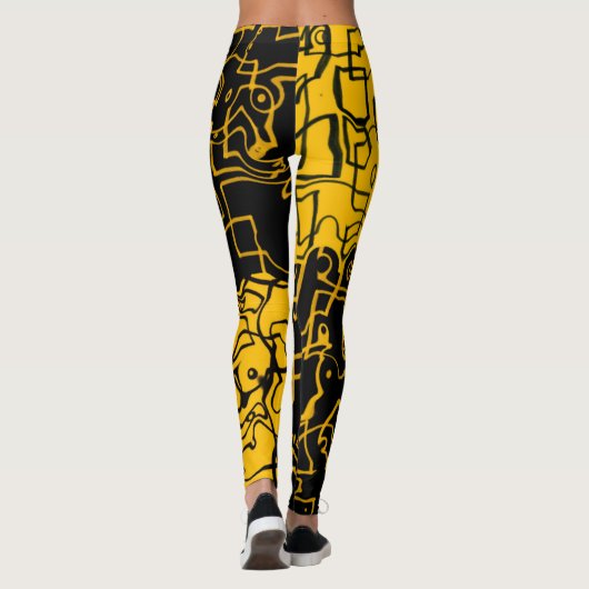 gelb leggings (Rückseite)