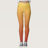 Gelb - Leggings, rot Leggings (Vorderseite)