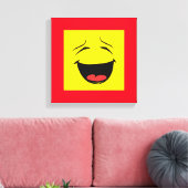 GELB LEINWANDDRUCK (Insitu (Wohnzimmer))